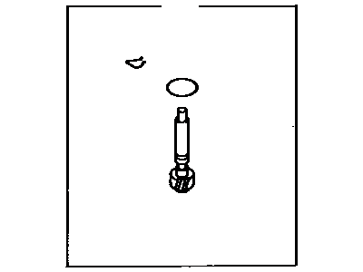 Toyota 33403-29285 Gear Sub-Assembly, SPEEDOMETER Driven