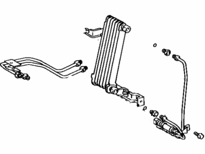 Toyota 33490-20022 Cooler Assy, Manual Transmission Oil