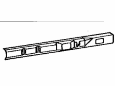 Toyota 57487-20050 Reinforcement, Floor Side Member LH