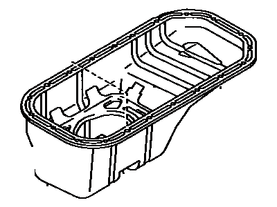 1992 Toyota MR2 Oil Pan - 12101-74050