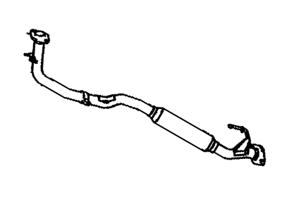 1993 Toyota Celica Catalytic Converter - 17410-74890