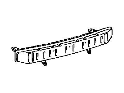 Toyota 52023-20290 Reinforcement Sub-Assy, Rear Bumper