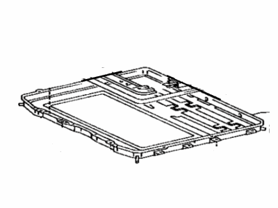 Toyota 63203-20050 Housing Sub-Assembly, Sliding Roof