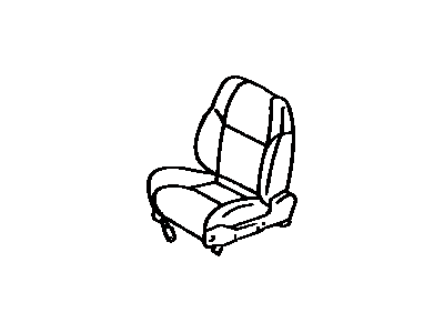 Toyota 71100-02Z82-B0 Seat Assembly, Front RH
