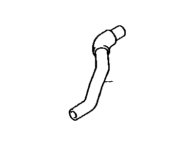 Toyota 16572-74110 Hose, Radiator, Outlet