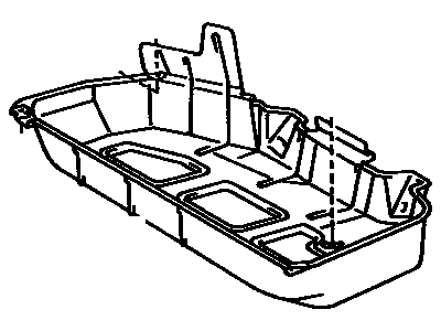 Toyota 77641-20040 Protector, Fuel Tank