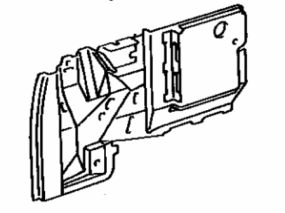 Toyota 02828-86101 Panel Assy, Quarter Inner, Upper LH