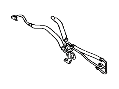 1993 Toyota Celica Power Steering Hose - 44410-20620