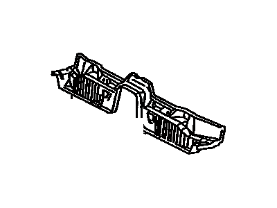 Toyota 57605-20050 Member Sub-Assy, Rear Floor Cross