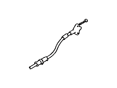 1989 Toyota Celica Parking Brake Cable - 46420-29025