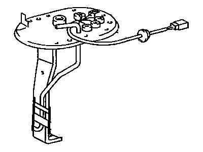 Toyota 23206-74510 Bracket, Fuel Pump