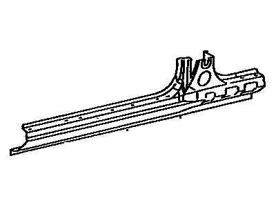 Toyota 61402-20360 Panel, Rocker, Outer LH