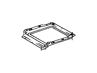 Toyota 76182-20010 Guide, Hood Air Intake