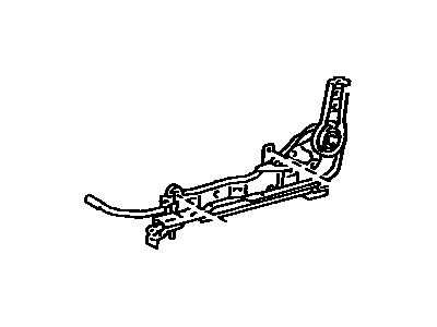 Toyota 72012-20140 Adjuster Sub-Assy, Front Seat, Outer LH