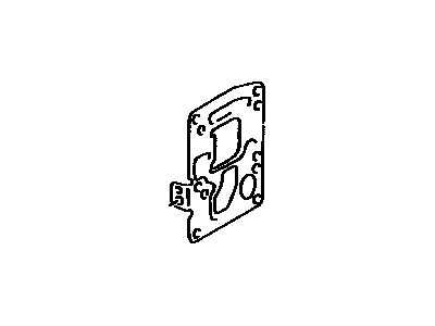 Toyota 86212-20290 Bracket, Radio