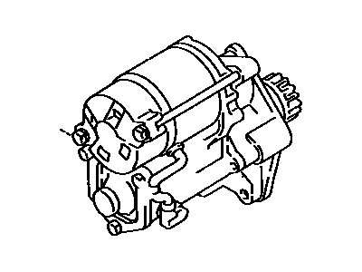 1990 Toyota Camry Starter Motor - 28100-62011