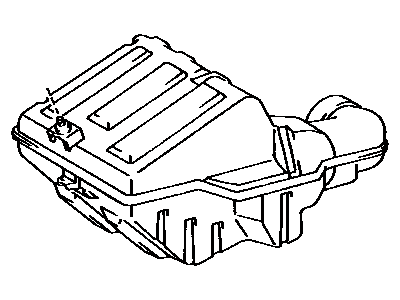 Toyota 17889-74040 Box, Air Cleaner Hose