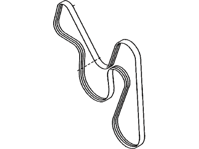 Toyota SU003-02202 V Belt-21X4X2070