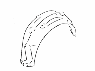 Toyota SU003-07977 Mud Guard R RH