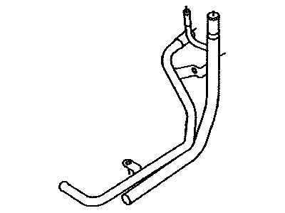 2016 Scion FR-S Coolant Reservoir Hose - SU003-00294