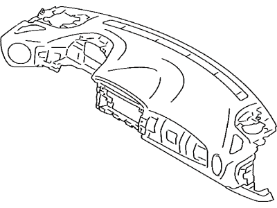 Toyota SU003-07341 Pad & Frame Assembly LHD