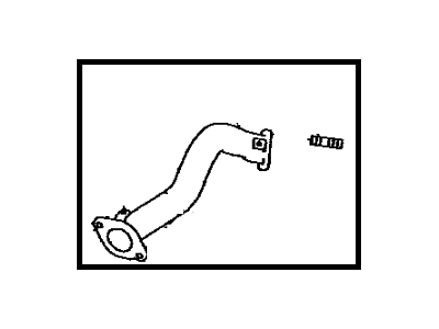 Toyota 86 Exhaust Pipe - SU003-01137