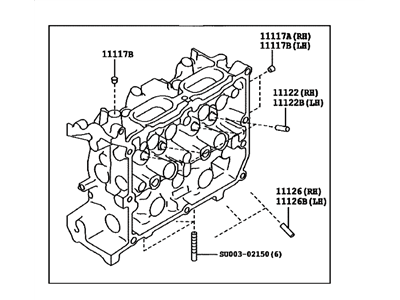 Scion FR-S Cylinder Head - SU003-00115