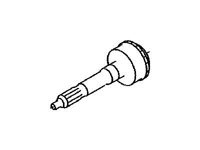 Toyota SU003-03911 Shaft Sub-Assembly,Input