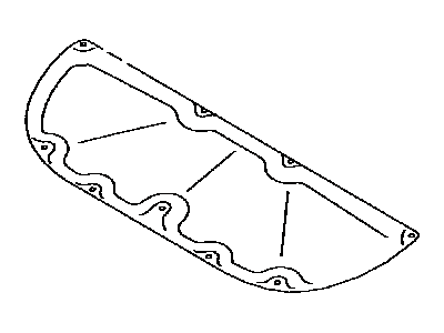 Toyota SU003-02958 INSULATOR Hood