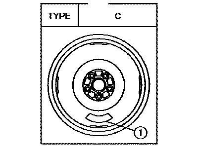 Toyota 42611-2B100 Wheel, Disc