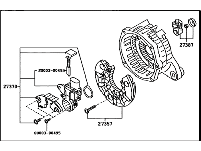 Toyota 86 Alternator Case Kit - SU003-00490