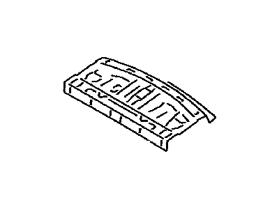 Toyota SU003-05906 Panel COMPL R