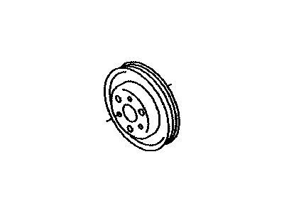 Toyota SU003-00403 Pulley-Water Pump