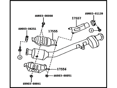 Scion Exhaust Pipe - SU003-01131