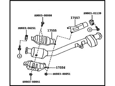 Scion FR-S Catalytic Converter - SU003-01131