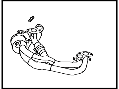 Toyota SU003-01134 Exhaust Manifold