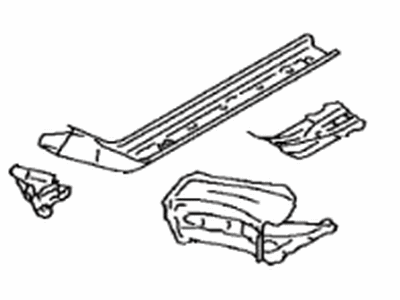 Toyota SU003-01296 Frame Sd Front Cp LH