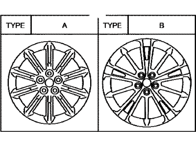 Toyota SU003-00757 Disc Wheel Al 17