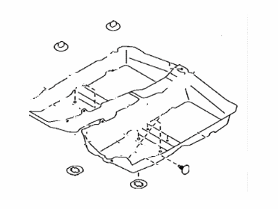 Toyota SU003-03333 Mat Floor LHD