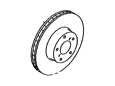 Toyota 86 Brake Disc - SU003-06805