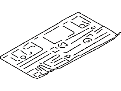 Toyota SU003-01317 Floor Pan F Sd RH