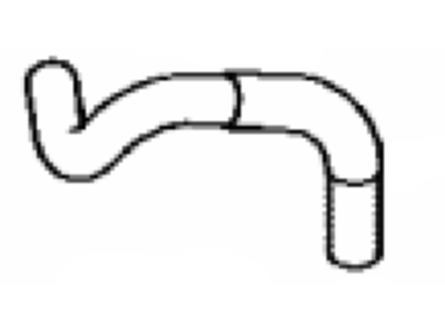 Toyota 16295-0P020 Hose, Water By-Pass