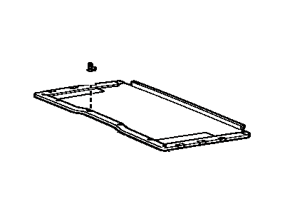 Toyota 63320-14031-04 HEADLINING Assembly, Sun Roof Or Removable Roof