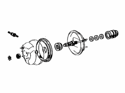 Toyota 04443-14400 Booster Kit, Brake