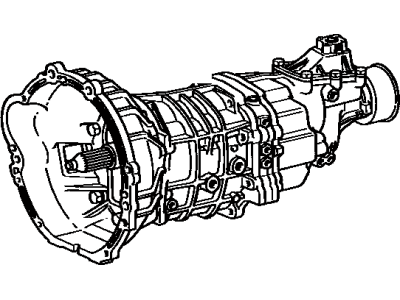 Toyota 33030-14740 Manual Transmission Assembly 33030-14740 Toyota Manual Transmission Assembly Illustration 1 of 1