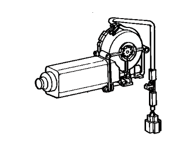 1983 Toyota Celica Window Motor - 85720-14160