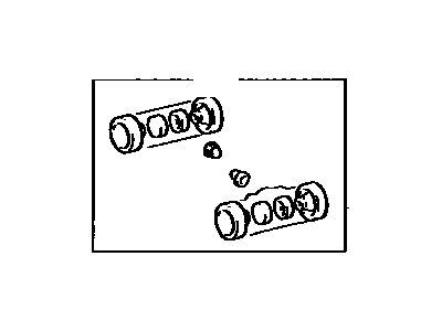 Toyota Cressida Wheel Cylinder Repair Kit - 04906-14020