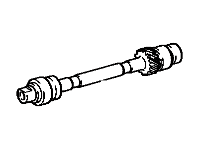 Toyota 13612-42020 Shaft, Pump Drive