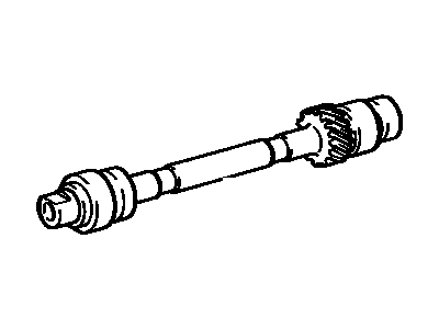 Toyota 13612-43010 Shaft, Pump Drive