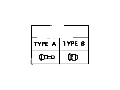 Toyota 90467-08031-04 Clip, Cowl Side Trim Board Set